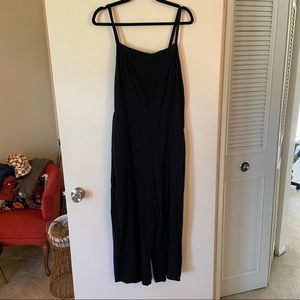 Old Navy Wide Leg Cropped Jumpsuit